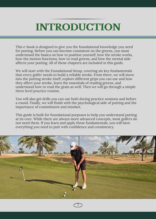 Foundational Guide to Putting